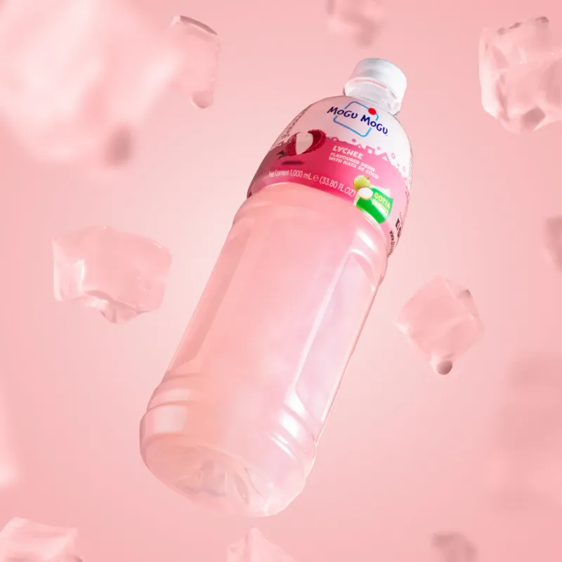 *Mogu Mogu Nata De Coco Drink Lychee 1L MOGU MOGU荔枝味 1L
