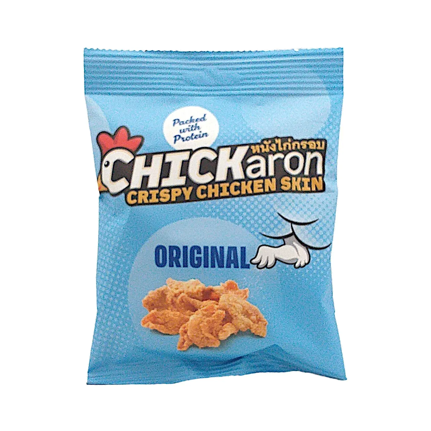 Chickaron Crispy Chicken Skin Original  40g  即食油爆雞皮