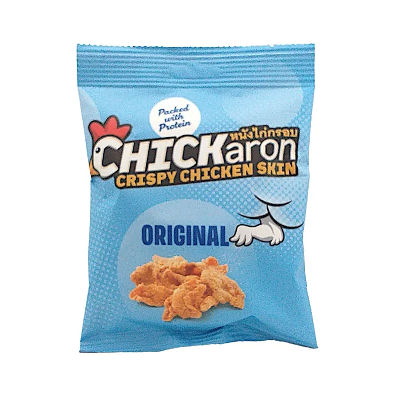 Chickaron Crispy Chicken Skin Original  40g  即食油爆雞皮