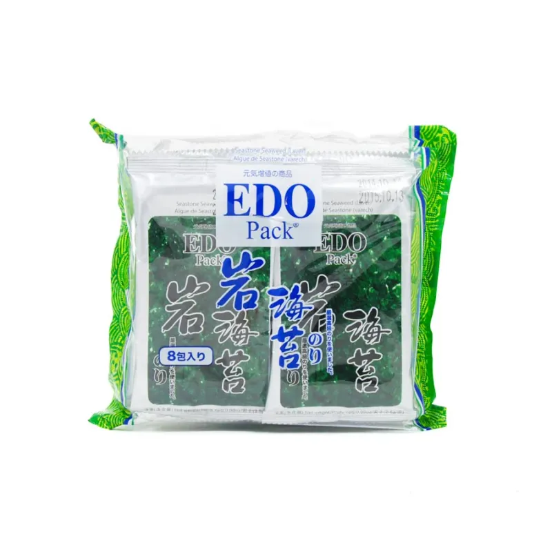EDO Laver Seasoned Seaweed 16g HAITAI EDO岩海苔