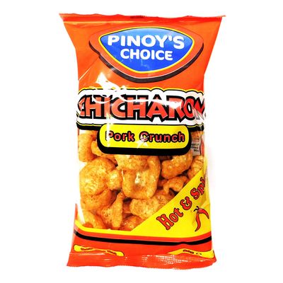 Pinoy&#39;s Choice Chicharon Hot Spicy 80g 香辣味炸豬皮