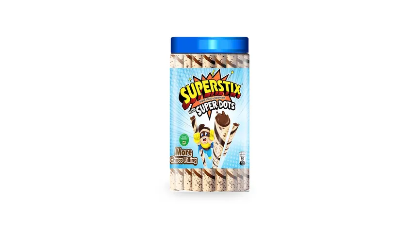 SUPER STIX Biscuit Sticks Chocolate Flavour 346g 朱古力味餅乾條