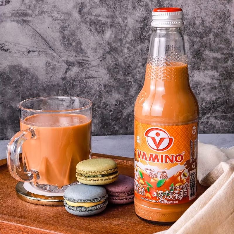 Vamino Soy Drink Thai Tea 300ml VAMINO 泰式茶豆奶