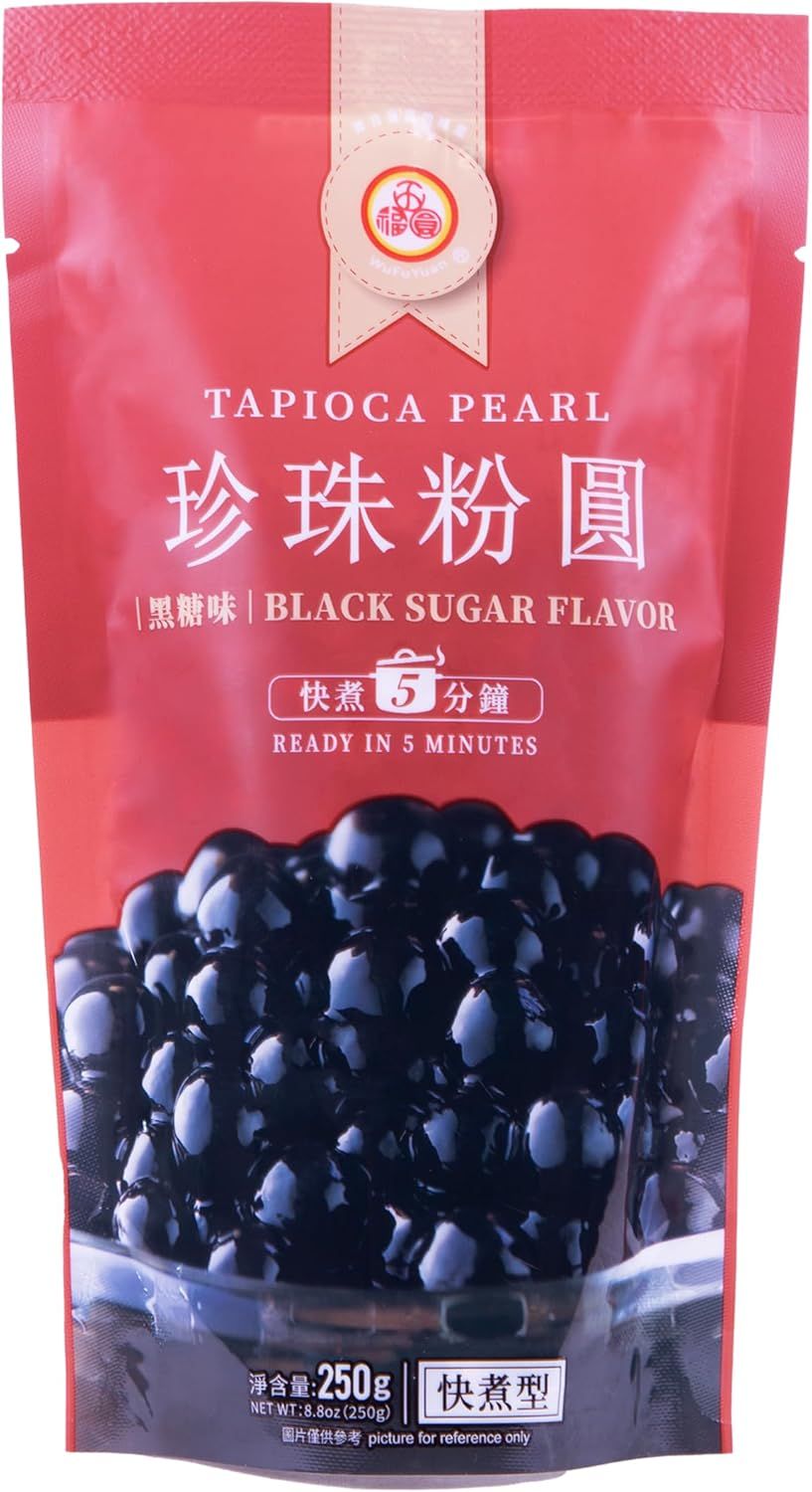 WFY 5min Tapioca - Black 250g 五福圓黑珍珠粉圓