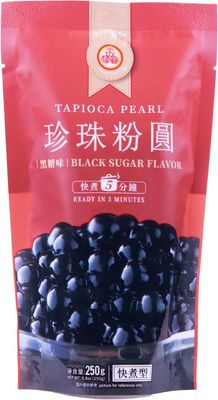 WFY 5min Tapioca - Black 250g 五福圓黑珍珠粉圓