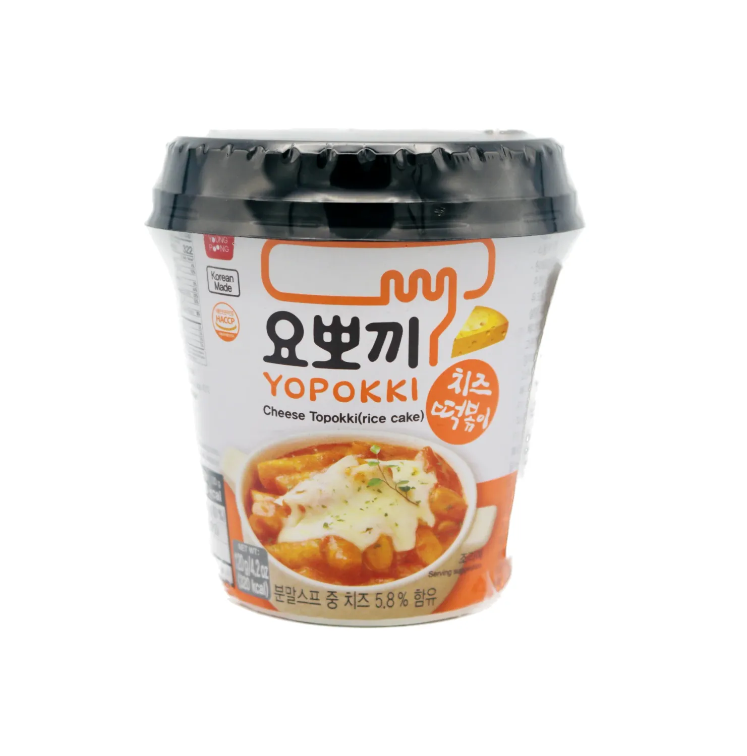 Yongpoong Cheese Topokki Yopokki 120g 韓式芝士年糕