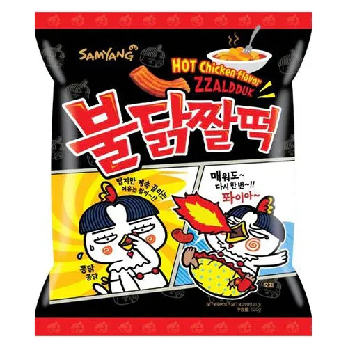 Samyang Zzal Dduck Snack 120g 韓式辣雞小食