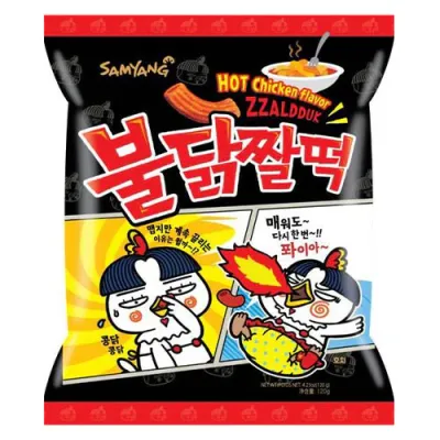 Samyang Zzal Dduck Snack 120g 韓式辣雞小食