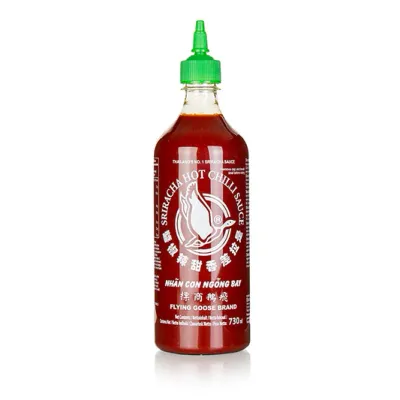 FG SRIRACHA HOT CHILLI SAUCE  455ml 飛鵝是拉差香甜辣椒醬