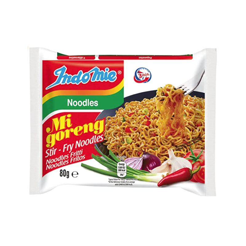 Indomie Mi Goreng Original Stir Fry Noodles 80g 營多印尼炒麵