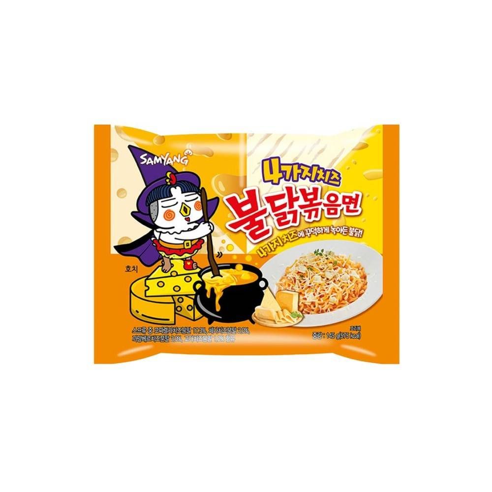 Samyang Hot Chicken Ramen - Quattro Cheese 145g 三養四重芝士火雞面