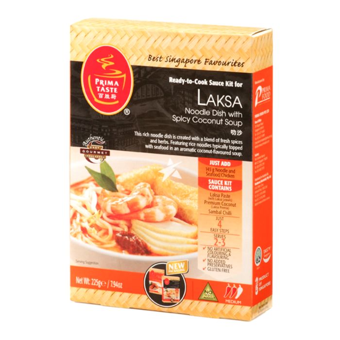 Prima Taste Laksa Noodle 225g 百勝廚新加坡叻沙拉麵