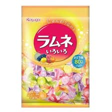 *Kasugai Ramune Variety 80g  春日井綜合水果味彈珠汽水糖