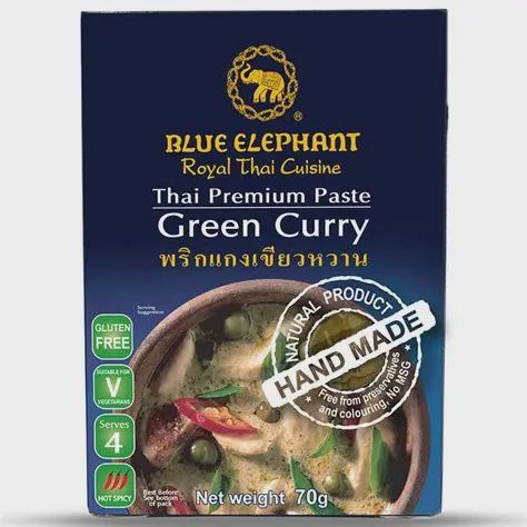 Blue Elephant Green Curry 70g 藍大象牌青咖哩