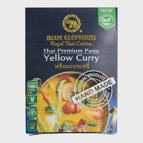 Blue Elephant Yellow Curry 70g 藍大象牌黃咖哩