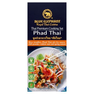 Blue Elephant Phad Thai Cooking Set 300g 藍大象牌炒金邊粉套裝