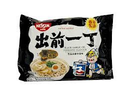 HK Nissin Damae Ramen Black Garlic Tonkotsu 100g 港版日清出前一丁即食麵黑蒜油豬骨湯味