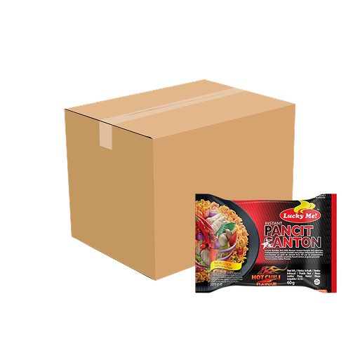 Lucky Me Pancit Canton Chilli Instant Noodles 24x60g (CASE) 菲律賓辣椒味炒麵