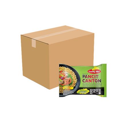 Lucky Me Pancit Canton Kalamansi Instant Noodles 24x60g (CASE) 菲律賓酸味炒麵