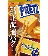GLICO Giant Pretz Pretzel Snacks - Hokkaido Butter 13pcs 黃油味椒鹽餅乾棒