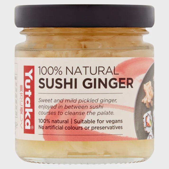 Yutaka 100% Nature Sushi Ginger 120g 醃壽司薑