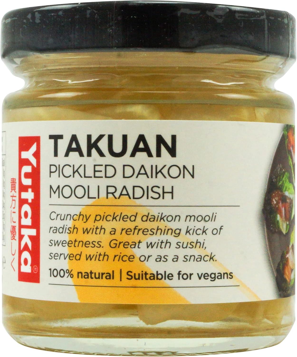 Yutaka Takuan Pickled Daikon Mooli Radish 110g 醃蘿蔔