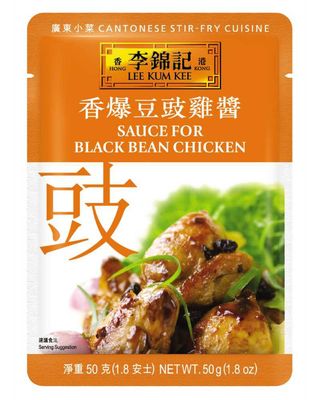LEE KUM KEE Black Bean Garlic Stir Fry Sauce (Sachet) 50g 李錦記香爆豆豉雞醬