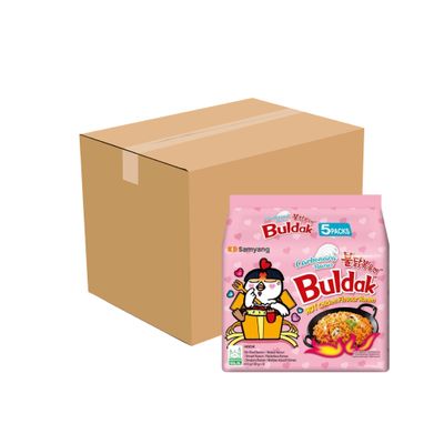 Samyang Carbonara Hot Chicken Ramen 8x5x130g (Case) 三養卡邦尼辣雞麵