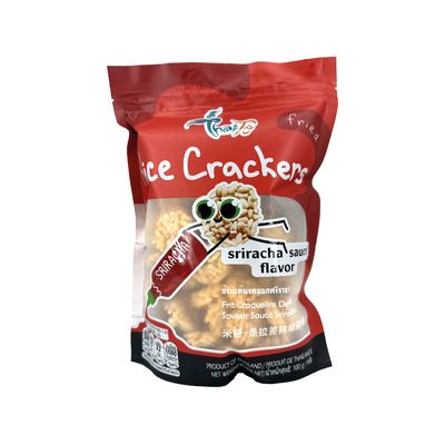 *THAI TO Rice Crackers - Sriracha 100g 泰式炒米餅 - 拉差味