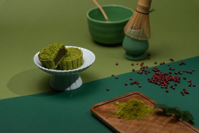 SAME MOON Matcha Red Bean Mooncake (Box of 2) 一個月亮｜抹茶紅豆月餅 (2件禮盒裝)