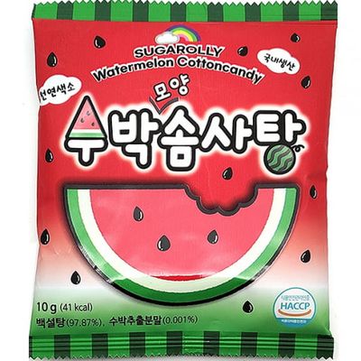 *Sugarolly Watermelon Cotton Candy 10g