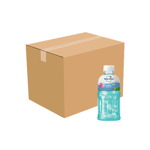 *Mogu Mogu Nata De Coco Drink Bubble Gum 4x6x320ml (CASE) 椰果飲料泡泡糖味