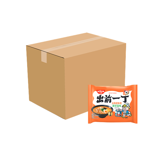 HK Nissin Demae Ramen Miso Tonkotsu 30x100g (CASE) 港版日清出前一丁即食麵北海道味噌豬骨湯味