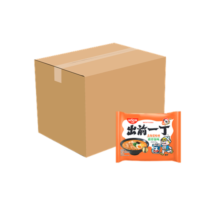HK Nissin Demae Ramen Miso Tonkotsu 30x100g (CASE) 港版日清出前一丁即食麵北海道味噌豬骨湯味