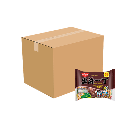 HK Nissin Damae Ramen Five Spices Beef 30x100g (CASE) 港版日清出前一丁即食麵五香牛肉味