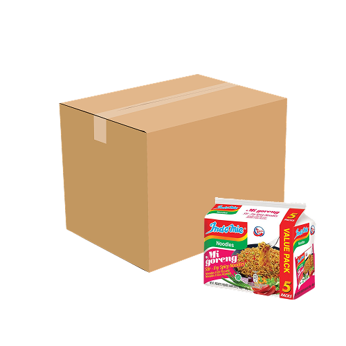 Mi Goreng Stir Fry Spicy Flavour 8x5x80g (CASE) 營多印尼辣味撈麵