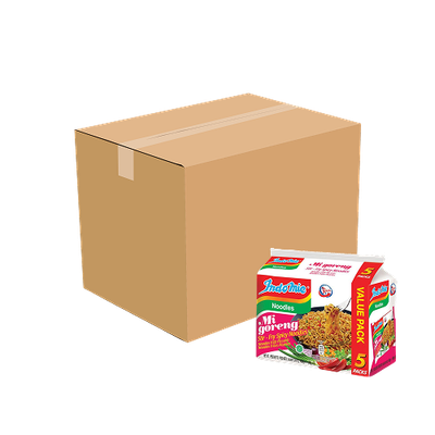 Mi Goreng Stir Fry Spicy Flavour 8x5x80g (CASE) 營多印尼辣味撈麵