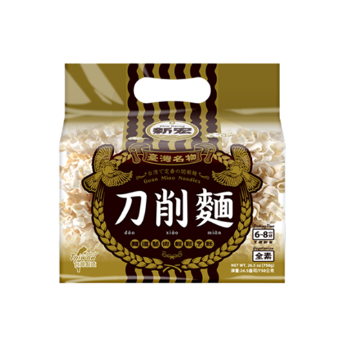 Shin Horng Sliced Noodles 750g 新宏刀削麵
