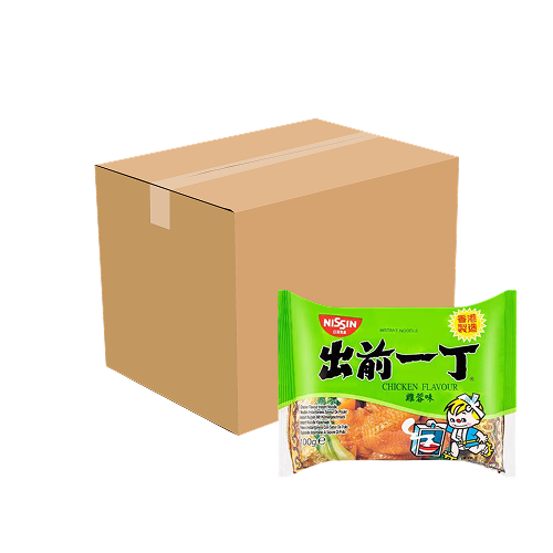 HK Nissin Demae Ramen Chicken 30x100g (CASE) 港版日清出前一丁即食麵雞蓉味