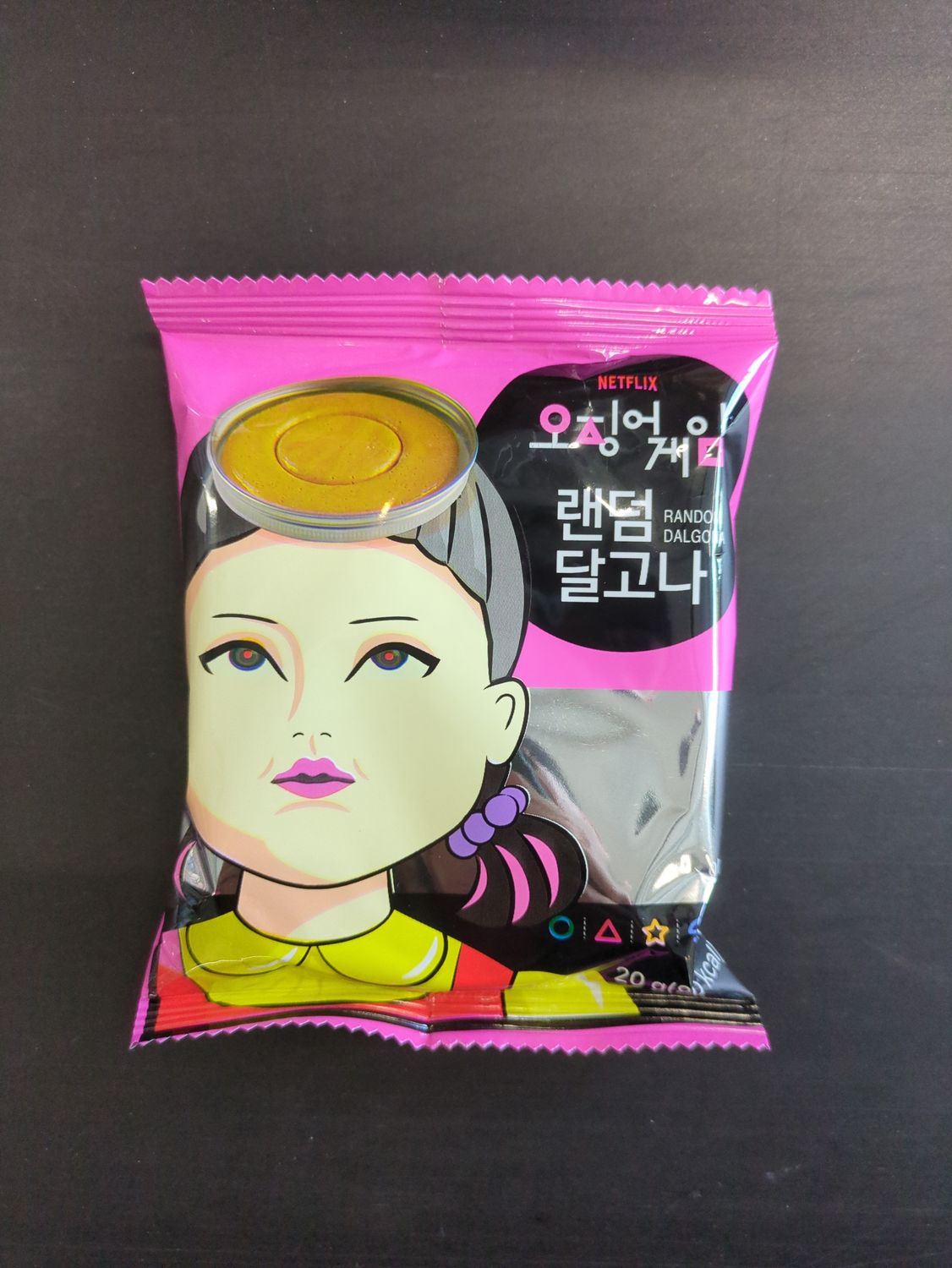 *Korean Sweet Dalgona (Squid Game) 20g 魷魚遊戲曲奇