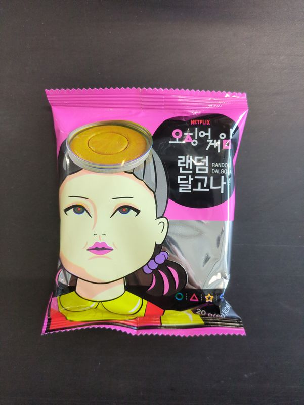 *Korean Sweet Dalgona (Squid Game) 20g 魷魚遊戲曲奇