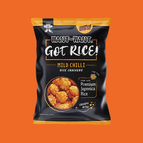 WANT WANT Got Rice Cracker Original Flavour 85g 旺旺雪米餅原味