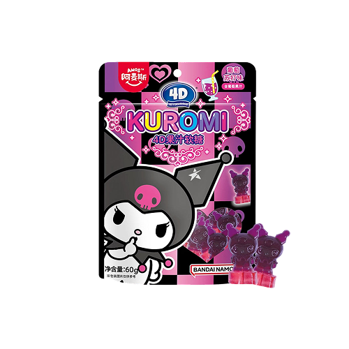 AMOS Kuromi Gummy Grape Flavour 