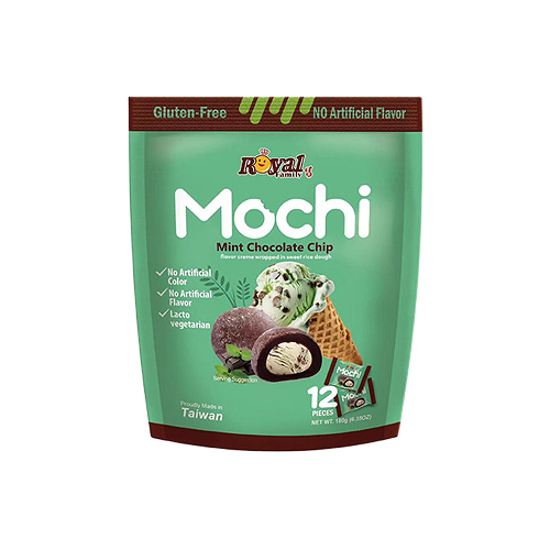 Royal Family Mochi Mint Chocolate Chip 180g 皇族麻糬薄荷朱古力脆片