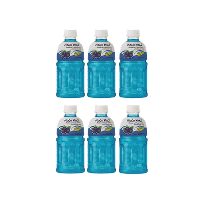Mogu Mogu Nata De Coco Drink Blackcurrant 6x320ml (TRAY) 