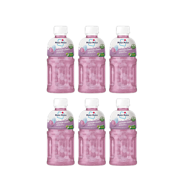 Mogu Mogu Nata De Coco Drink Cotton Candy 6x320ml (TRAY) 