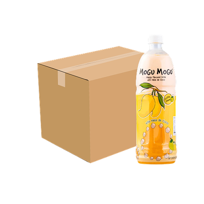 *Mogu Mogu 椰果芒果飲料 12x1L (*箱) MOGU MOGU芒果味 1L MOGU MOGU 芒果味 12*1L (箱)