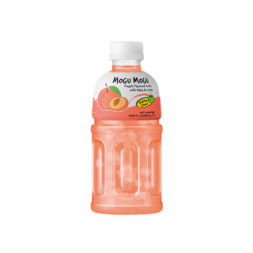 Mogu Mogu Nata De Coco Drink Peach 