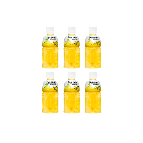Mogu Mogu Nata De Coco Drink Pineapple 6x320ml (Tray) 