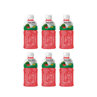 Mogu Mogu Nata De Coco Drink Watermelon 6x320ml (TRAY) 

